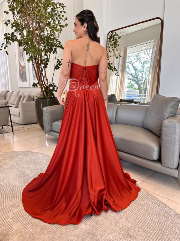 Vestido De Festa (Cód:528) - Imagem 5