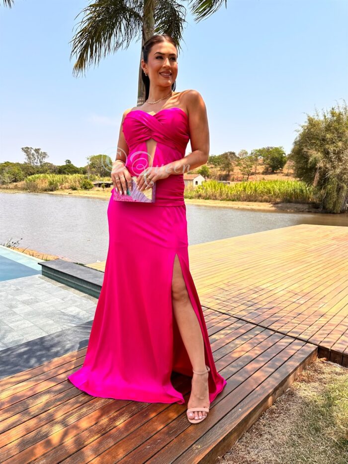 Vestido De Festa (Cód:444)
