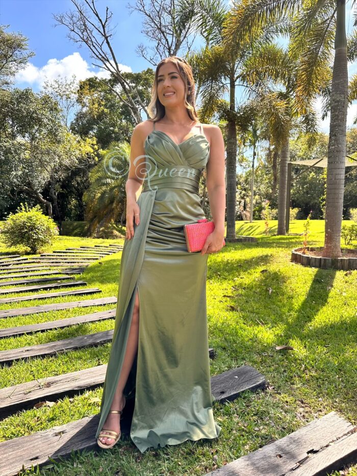 Vestido De Festa (Cód:607)