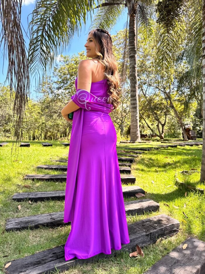 Vestido De Festa (Cód:601) - Imagem 2