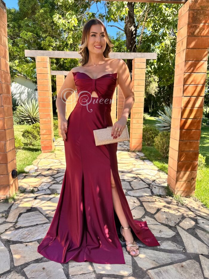 Vestido De Festa (Cód:468)