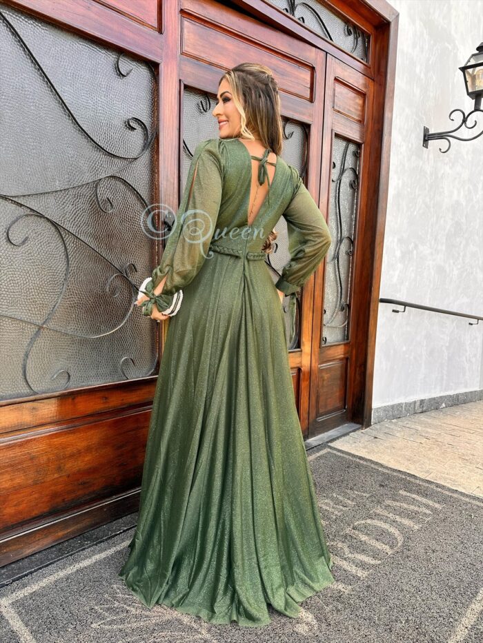 Vestido De Festa (Cód:80) - Imagem 3