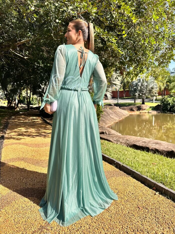 Vestido De Festa (Cód:80) - Imagem 6