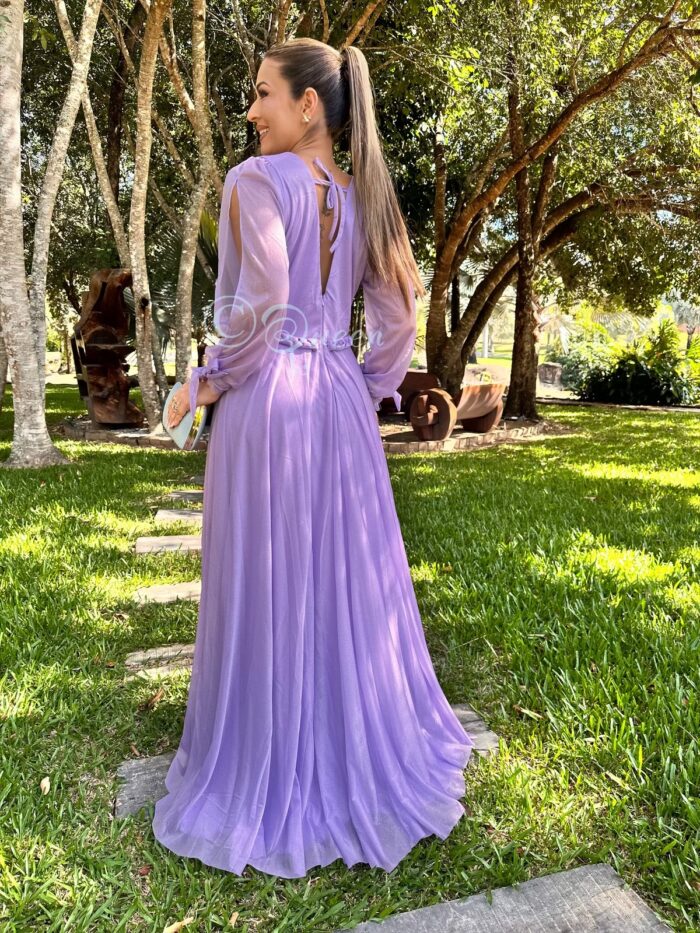 Vestido De Festa (Cód:80) - Imagem 7