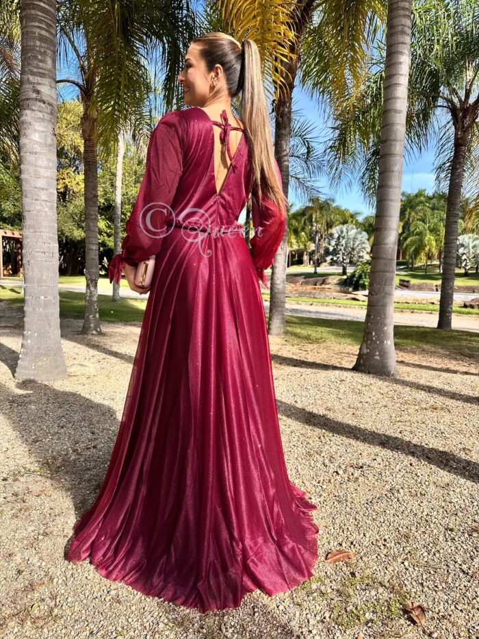 Vestido De Festa (Cód:80) - Imagem 8