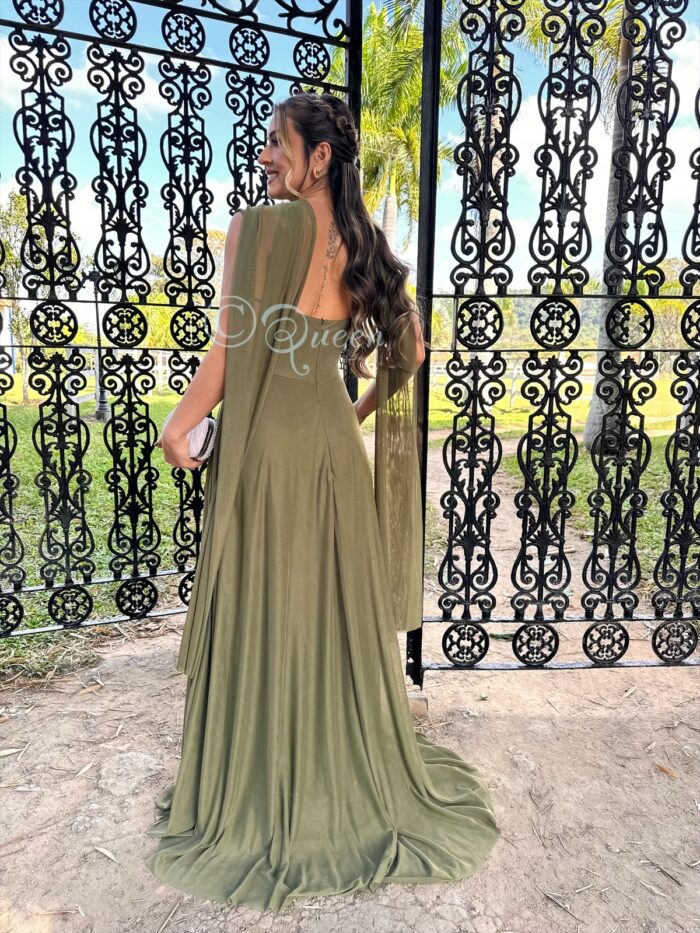 Vestido De Festa (Cód:605) - Imagem 5
