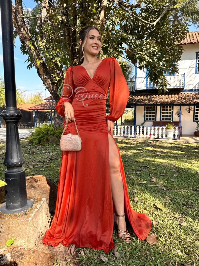 Vestido De Festa (Cód:1122)