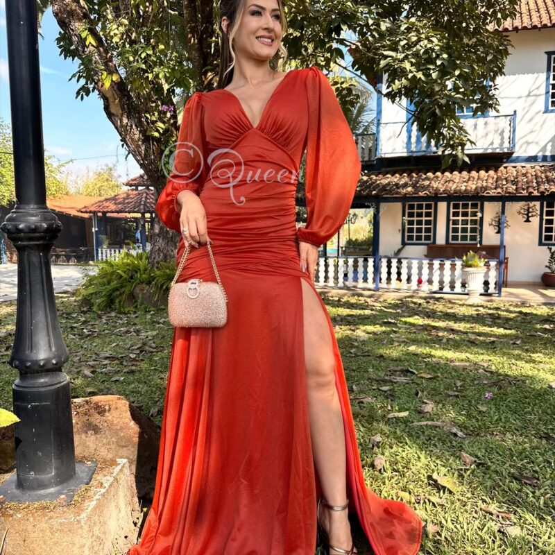 Vestido De Festa (Cód:1122)