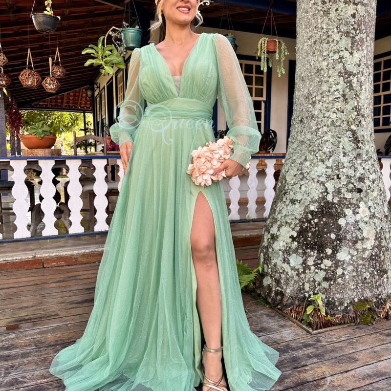Vestido De Festa (Cód:857)