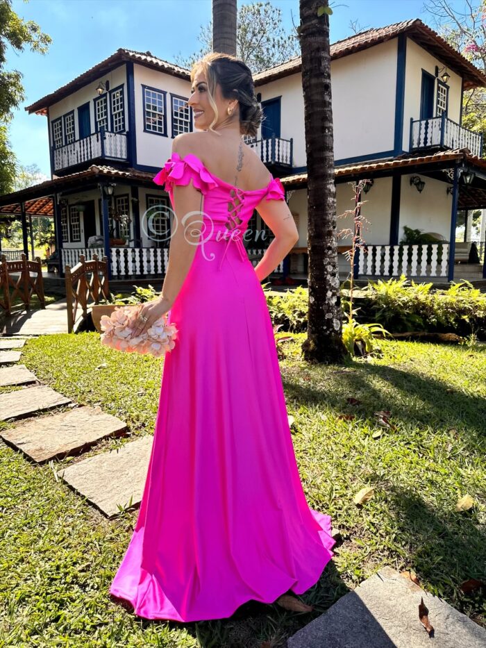 Vestido De Festa (Cód:121) - Imagem 4