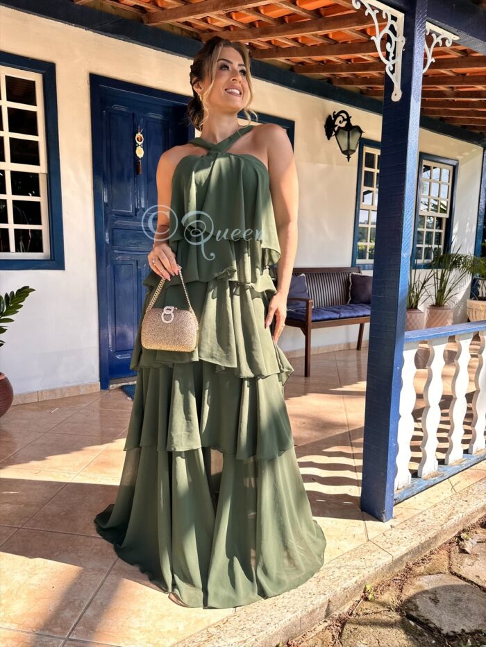 Vestido De Festa (Cód:550)