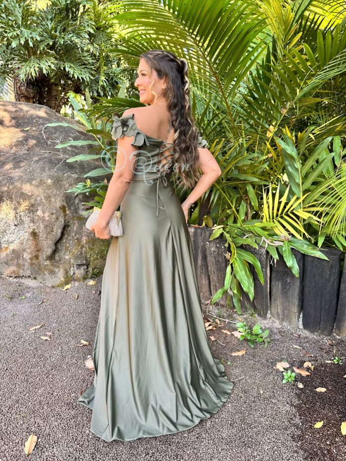 Vestido De Festa (Cód:121) - Imagem 5