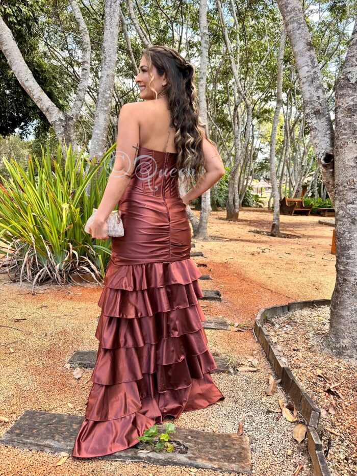 Vestido De Festa (Cód:13) - Imagem 8