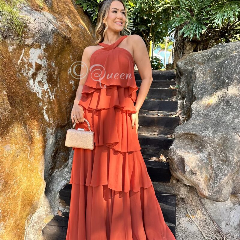 Vestido De Festa (Cód:550)