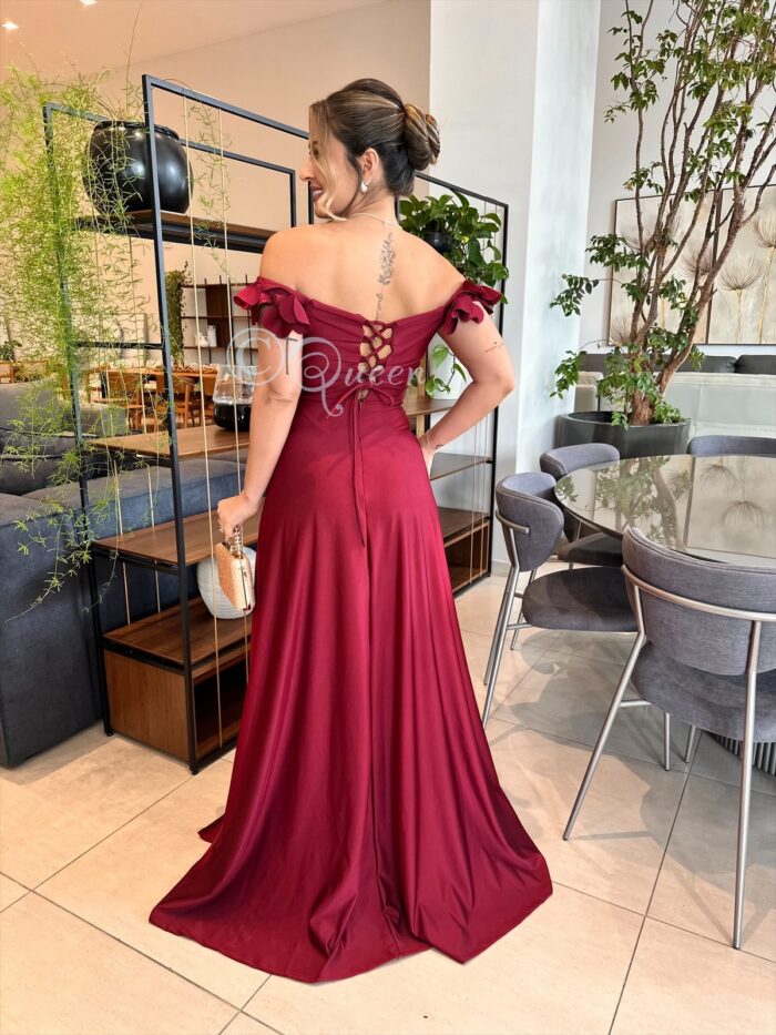 Vestido De Festa (Cód:121) - Imagem 6