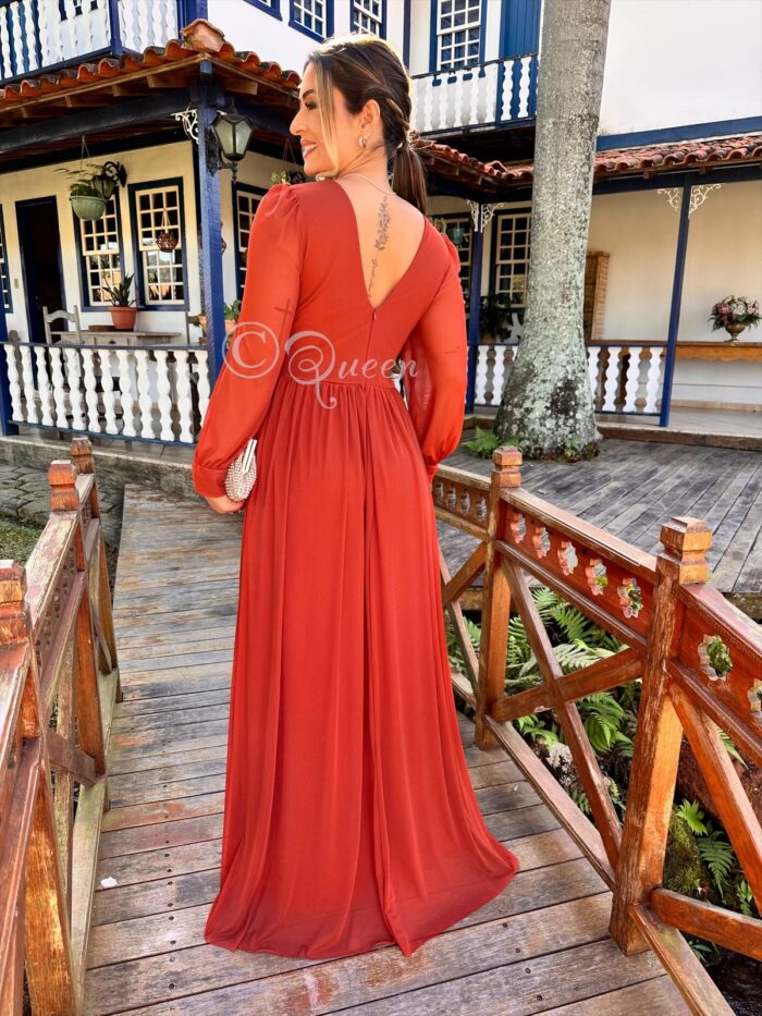 Vestido De Festa (Cód:230) - Imagem 6