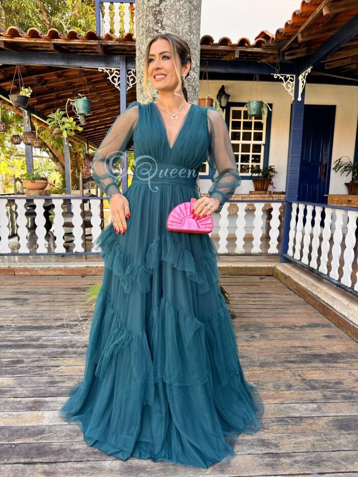 Vestido De Festa (Cód:945)