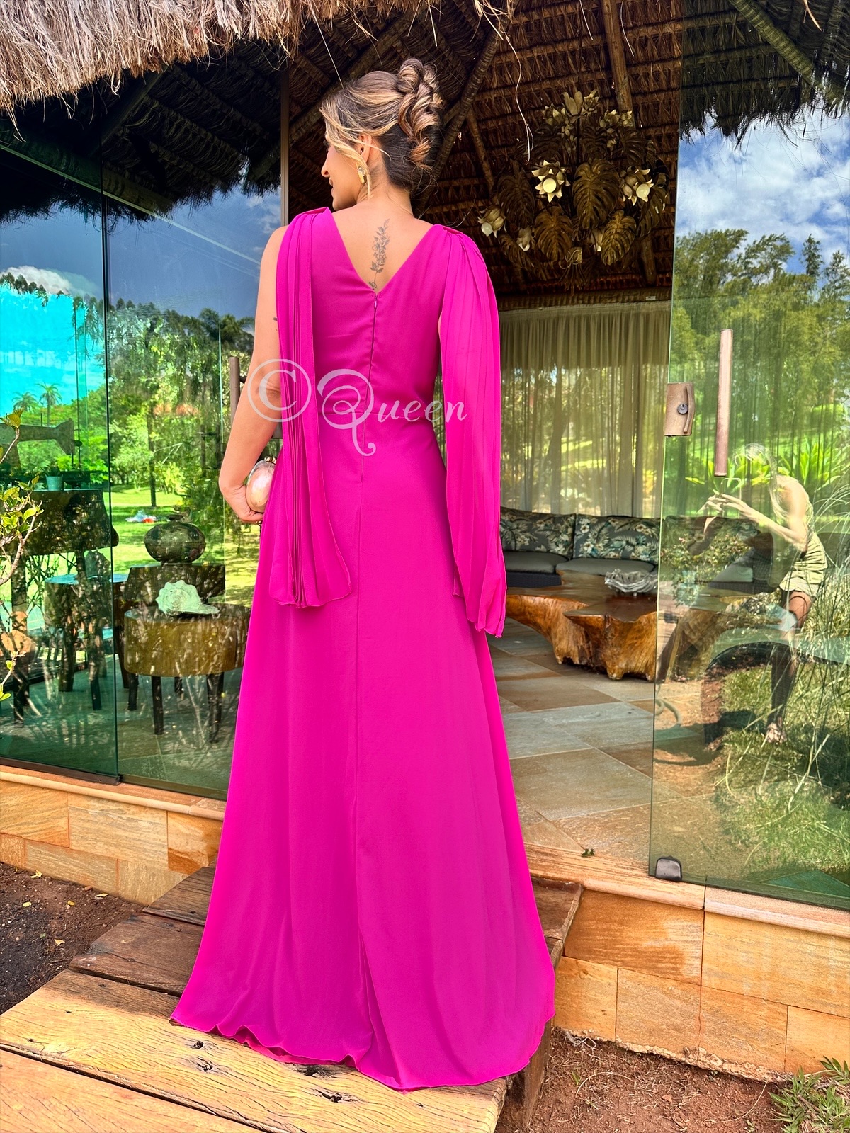 Vestido De Festa (Cód:95) - Imagem 3