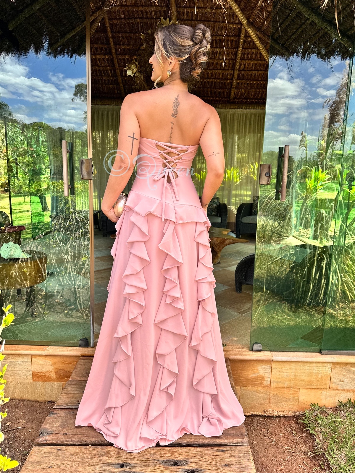 Vestido De Festa (Cód:39) - Imagem 4