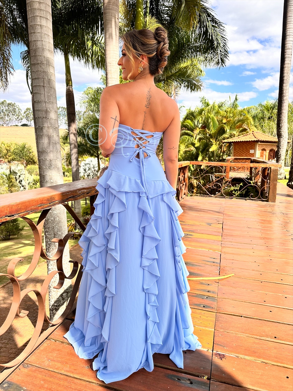 Vestido De Festa (Cód:39) - Imagem 2