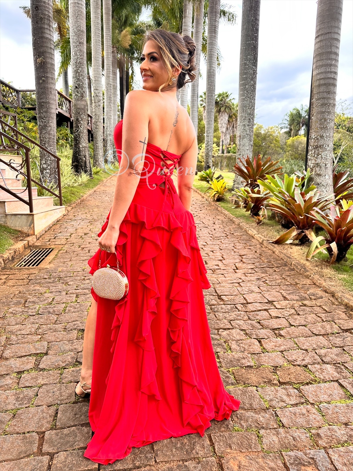 Vestido De Festa (Cód:39) - Imagem 5