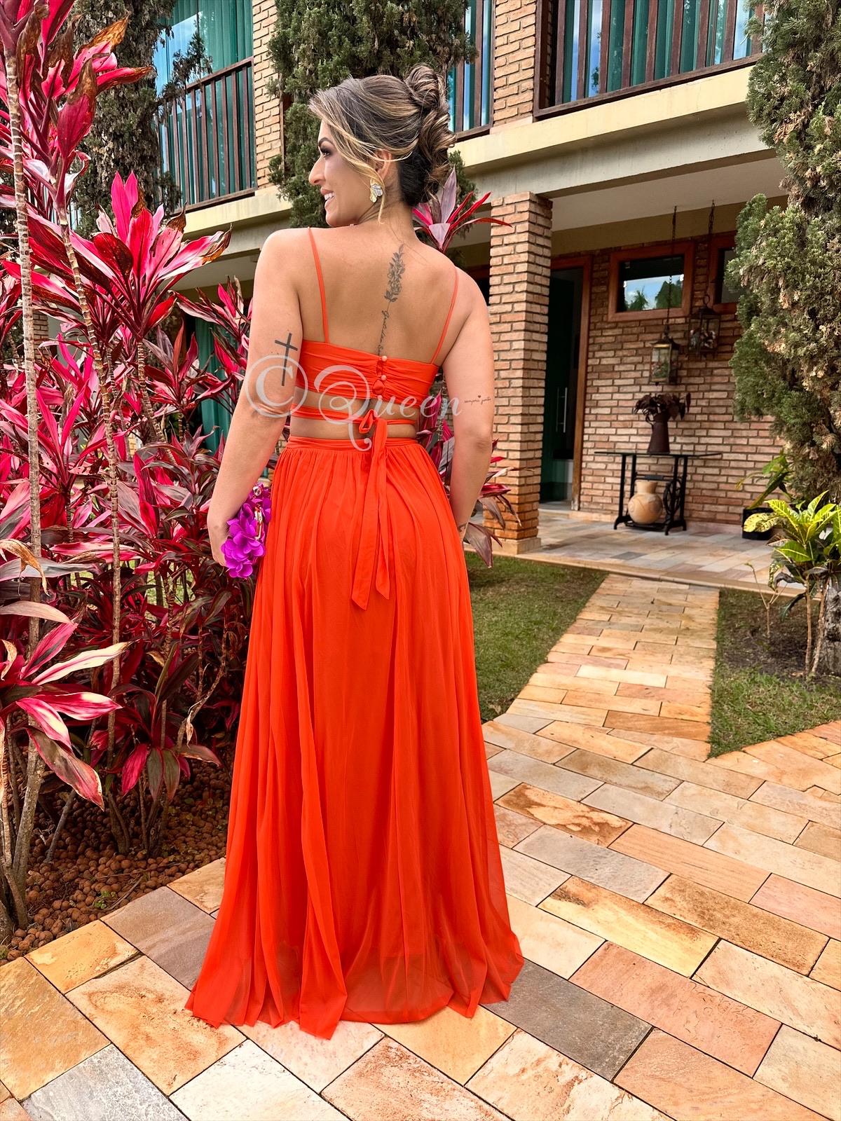 Vestido De Festa (Cód:490) - Imagem 3