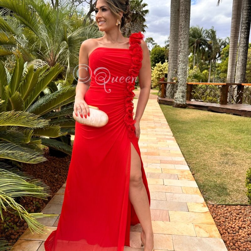 Vestido De Festa (Cód:489)