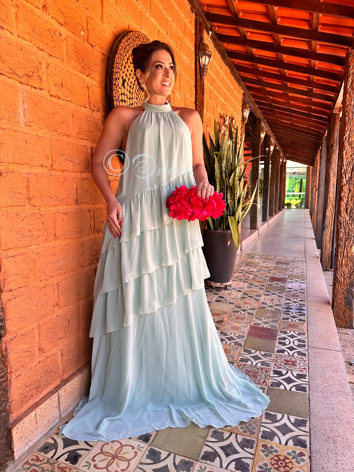 Vestido De Festa (Cód:504)