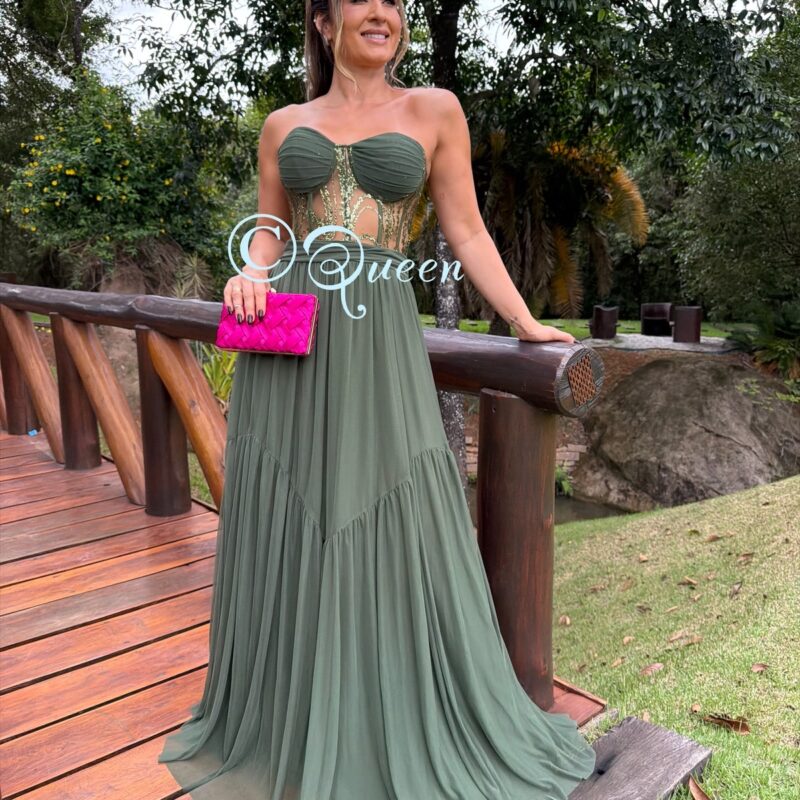 Vestido De Festa (Cód:949)