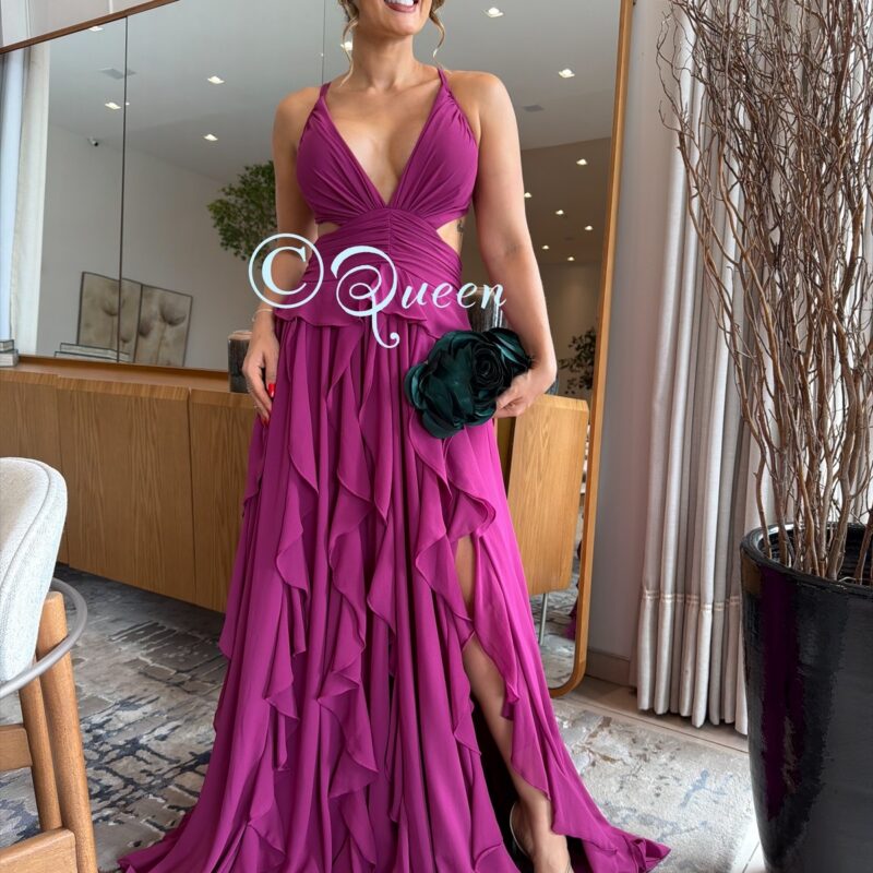 Vestido De Festa (Cód:655)