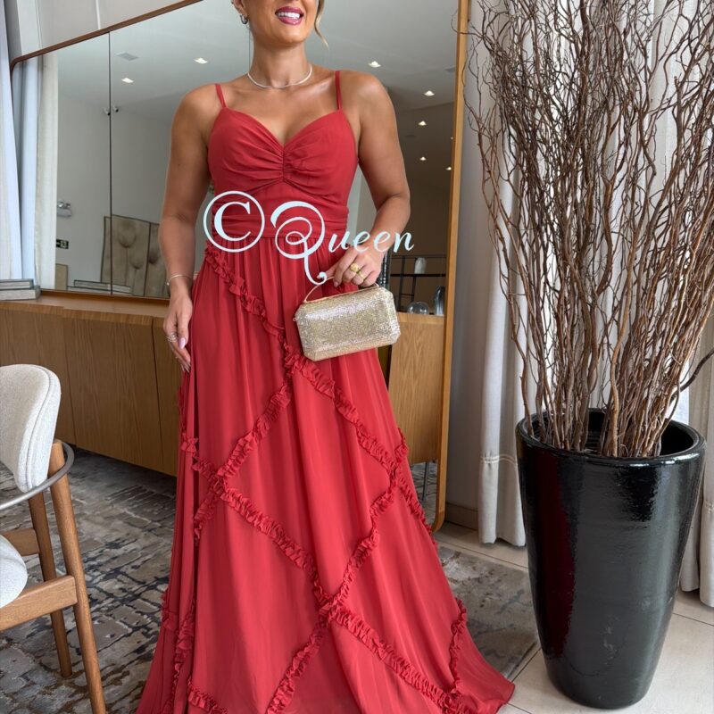 Vestido De Festa (Cód:658)